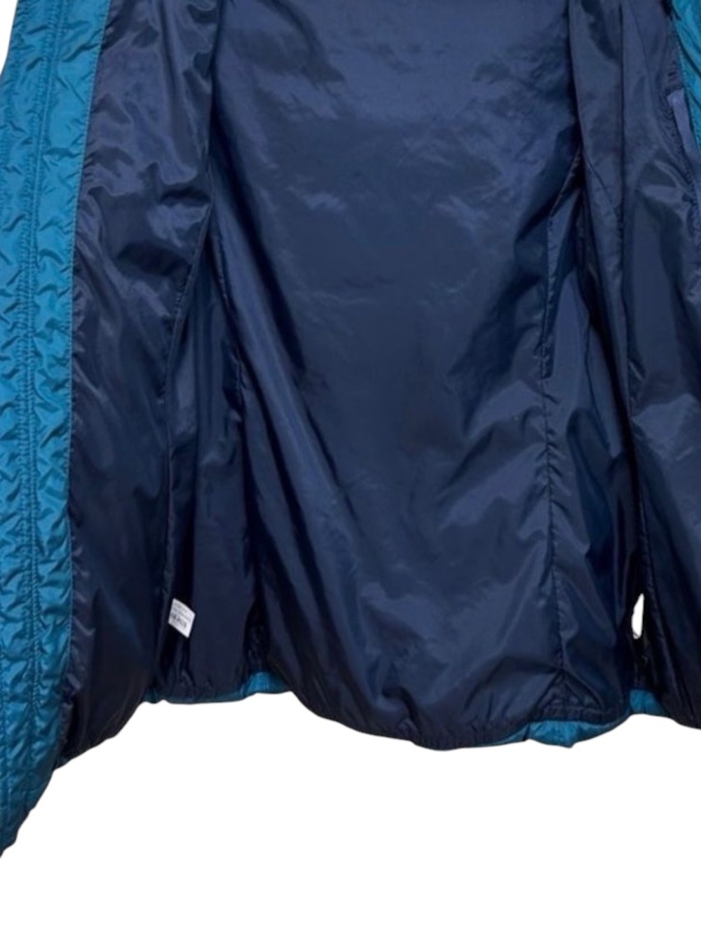 The North Face Gotham Down Jacket Teal Blue Women Small Removable Hood - Picture 4 of 7